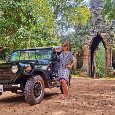 Day 13: Discover Angkor Wat in a vintage jeep